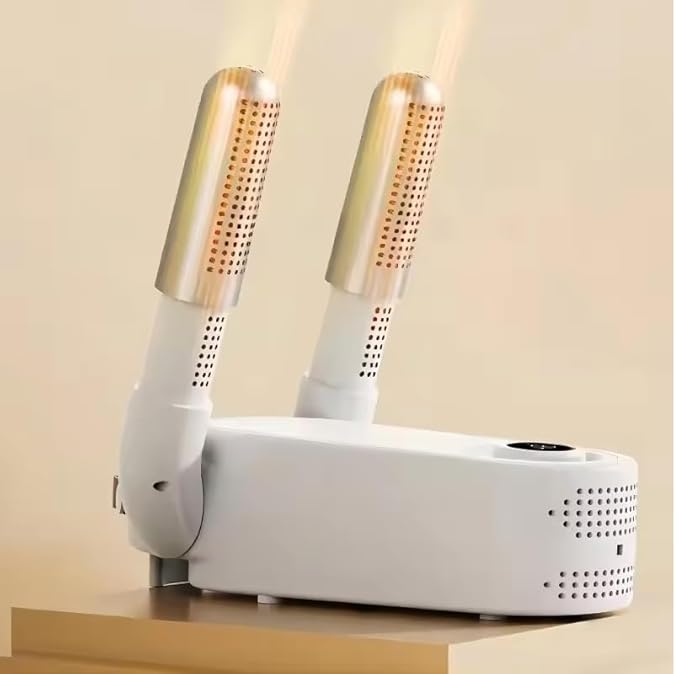 Smart Heat Electric Shoe Dryer & Deodorizer with Adjustable Timer – Portable Shoe Drying Machine for Shoes, Boots & Sneakers